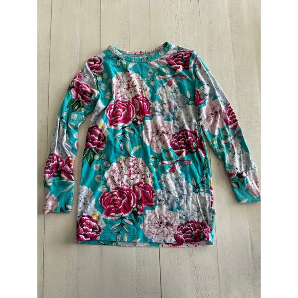 Posh Peanut Floral Pajama Top Size 5 Play Condition - Picture 1 of 6